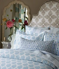 John Robshaw Rimi Organic Cotton Voile Euro Sham