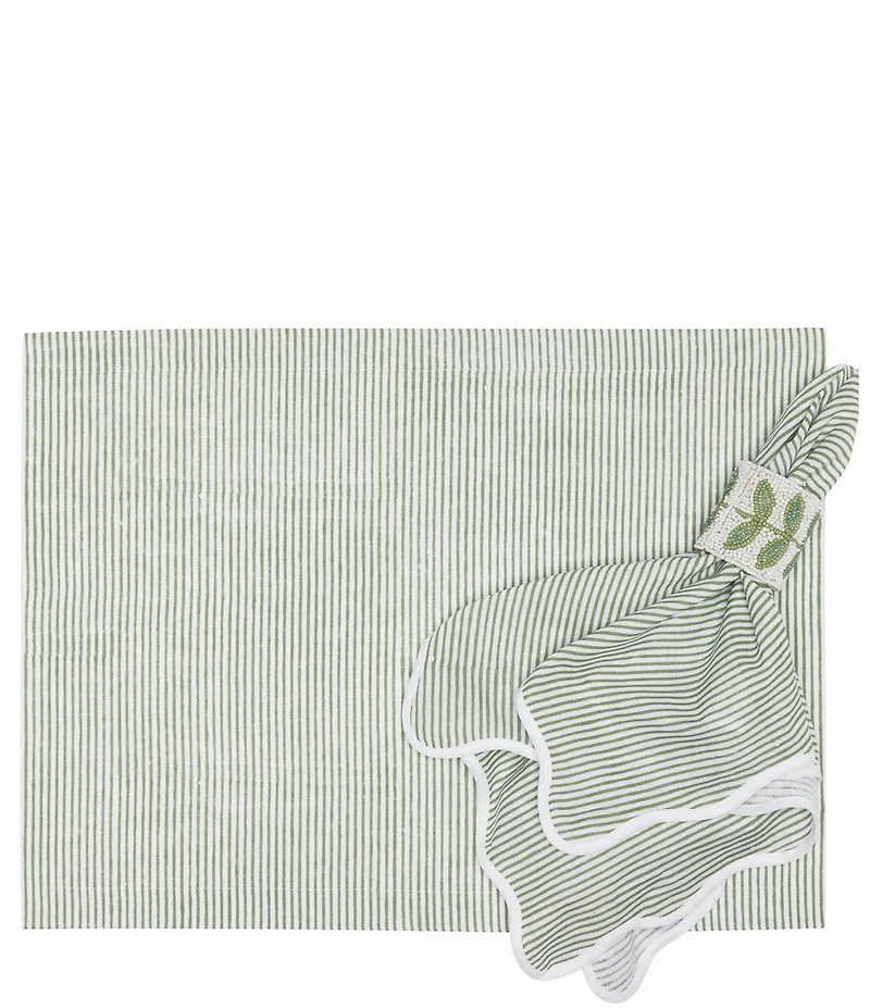 John Robshaw Stripe Nandi Placemats, Set of 4