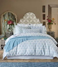 John Robshaw Tej Stonewashed Cotton Fringed Throw