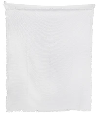 John Robshaw Tej Stonewashed Cotton Fringed Throw