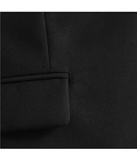 John Varvatos Bleecker Solid Black Slim Fit 2-Piece Suit