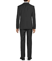 John Varvatos Signature Tailored Bleeker Slim Fit Flat Front Solid 2-Piece Suit