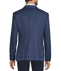 John Varvatos Signature Tailored Bleeker Slim Fit Plaid Sport Coat