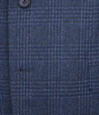 John Varvatos Signature Tailored Bleeker Slim Fit Plaid Sport Coat