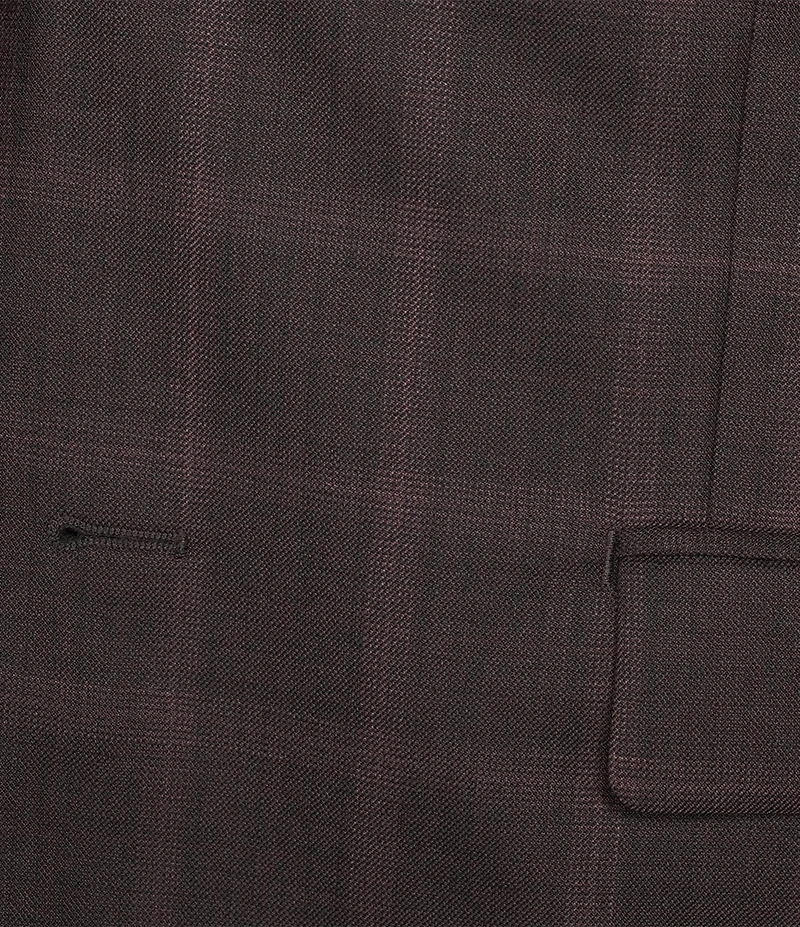 John Varvatos Signature Tailored Slim Fit Checked Sport Coat