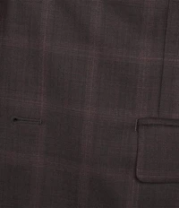 John Varvatos Signature Tailored Slim Fit Checked Sport Coat