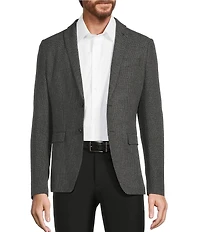 John Varvatos Signature Tailored Slim Fit Micro Solid Sport Coat