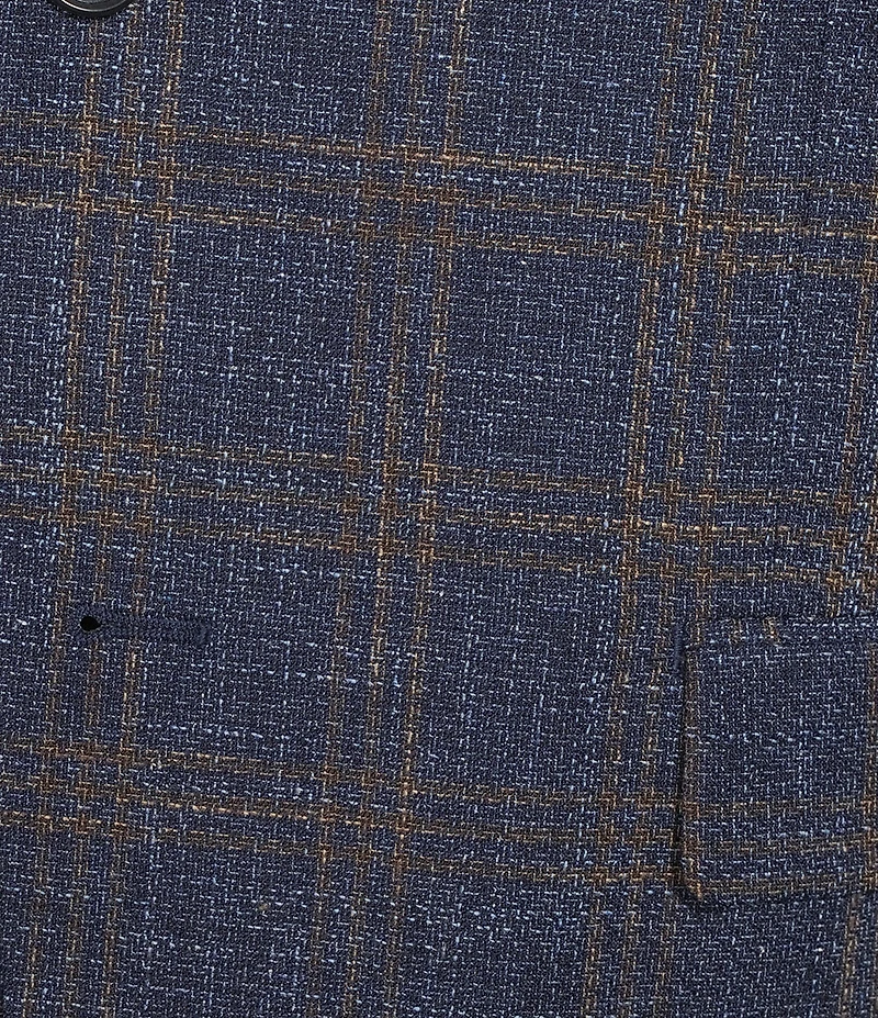 John Varvatos Signature Tailored Slim Fit Plaid Sport Coat