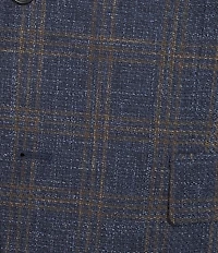 John Varvatos Signature Tailored Slim Fit Plaid Sport Coat