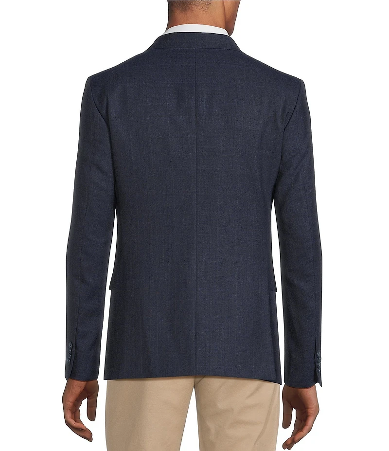 John Varvatos Signature Tailored Slim Fit Plaid Sport Coat