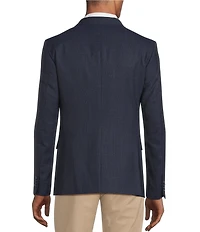 John Varvatos Signature Tailored Slim Fit Plaid Sport Coat