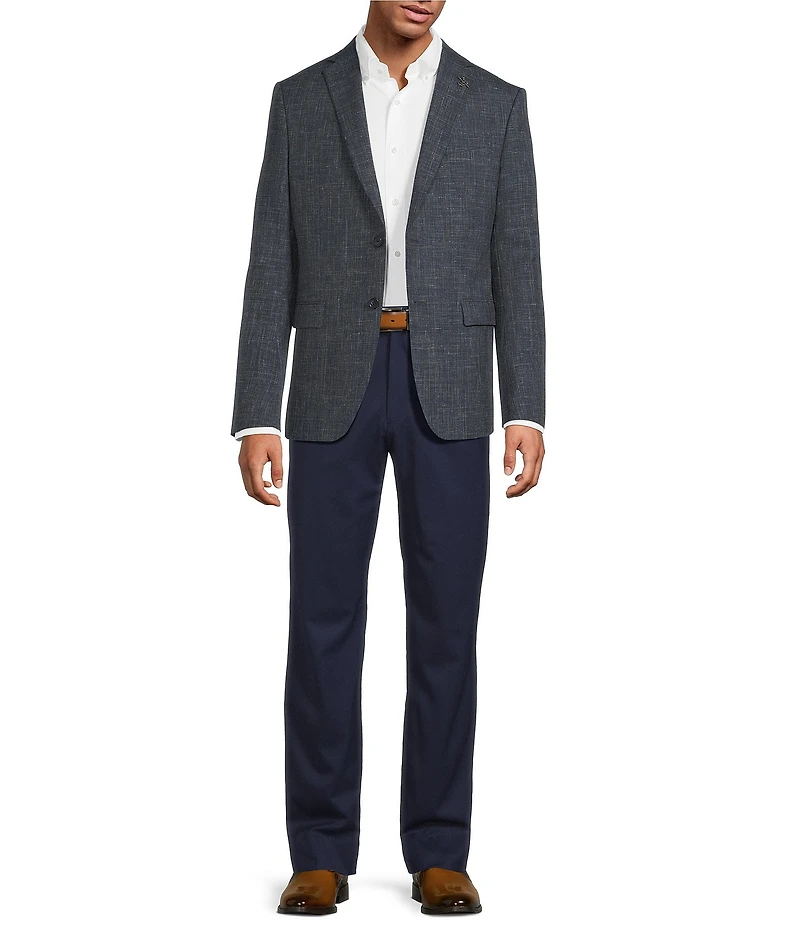 John Varvatos Signature Tailored Slim Fit Solid Sport Coat