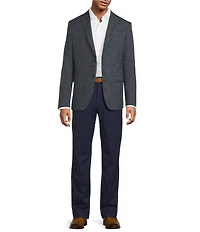 John Varvatos Signature Tailored Slim Fit Solid Sport Coat