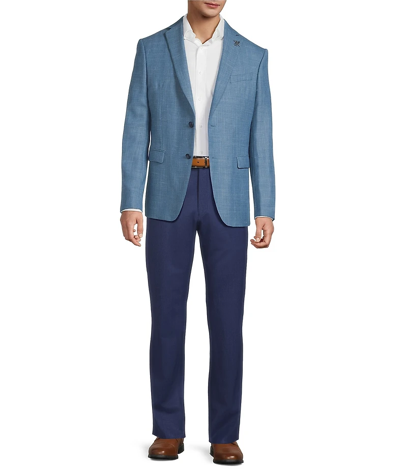 John Varvatos Signature Tailored Slim Fit Solid Sport Coat