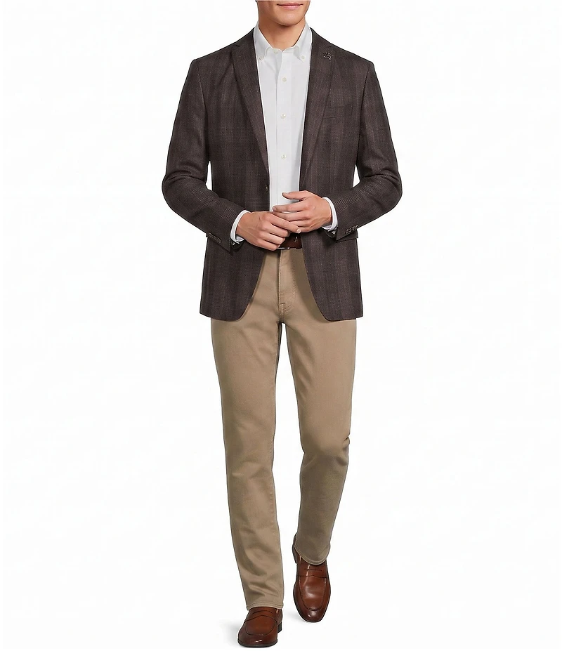 John Varvatos Signature Tailored Varick Slim Fit Solid Sport Coat