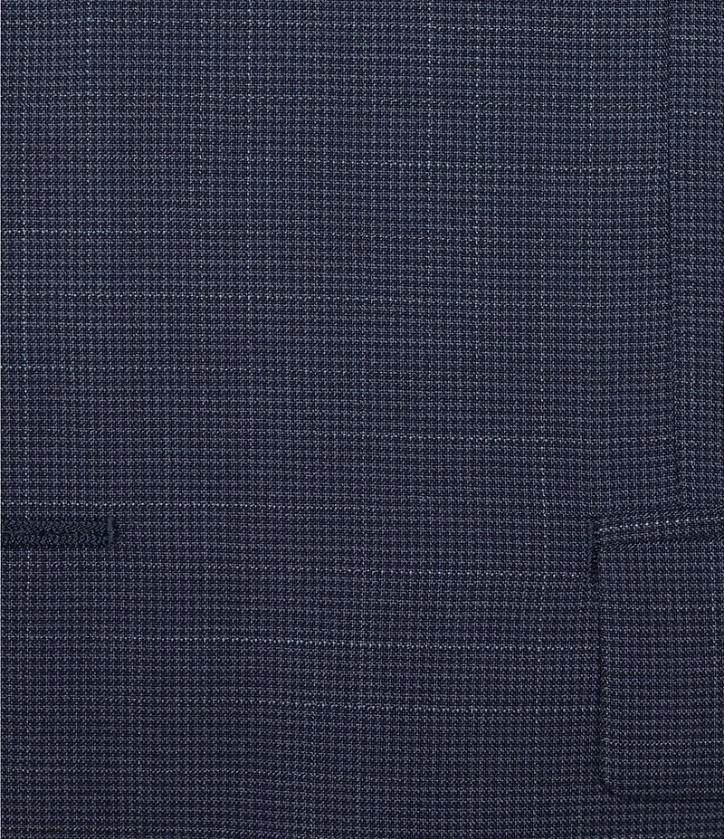 John Varvatos Slim Fit Flat Front Houndstooth Wool Blend 2-Piece Suit