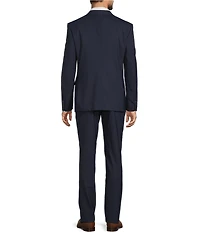 John Varvatos Slim Fit Flat Front Pinstriped 2-Piece Suit