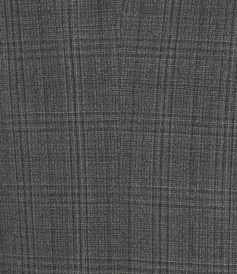 John Varvatos Slim Fit Flat Front Plaid Print 2-Piece Suit