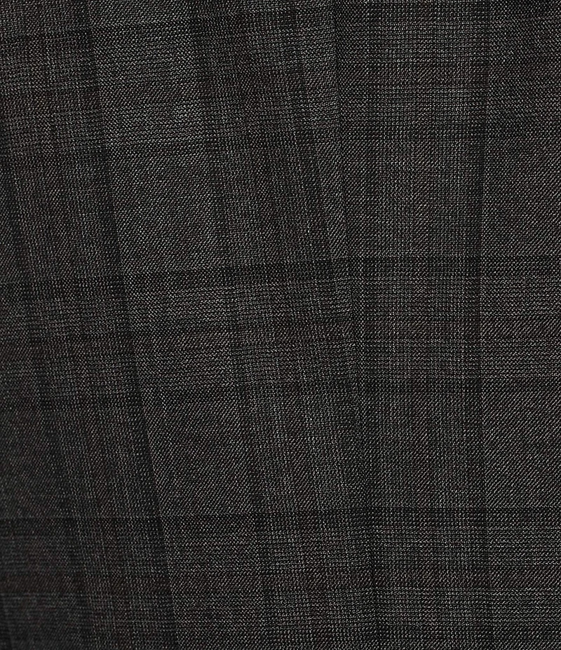 John Varvatos Slim Fit Flat Front Plaid Pattern 2-Piece Suit