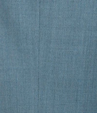 John Varvatos Slim Fit Flat Front Solid 2-Piece Suit