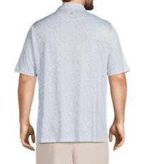 Johnnie-O Big & Tall Cabana Bar Performance Short Sleeve Polo Shirt