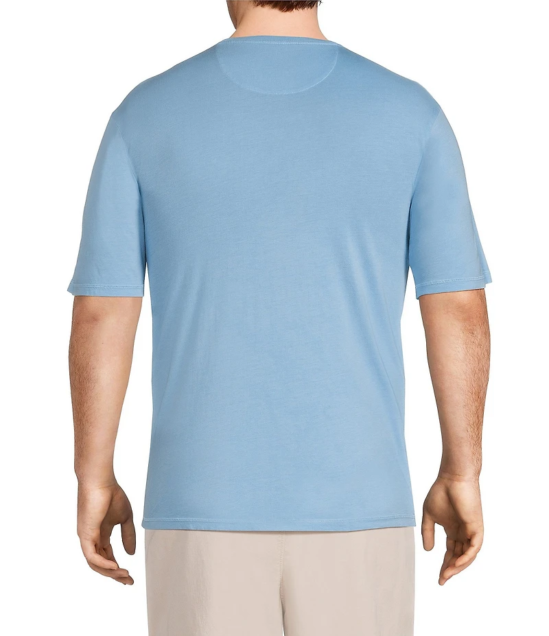 Johnnie-O Big & Tall Dale 2.0 Solid Short Sleeve T-Shirt