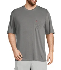Johnnie-O Big & Tall Dale 2.0 Solid Short Sleeve T-Shirt
