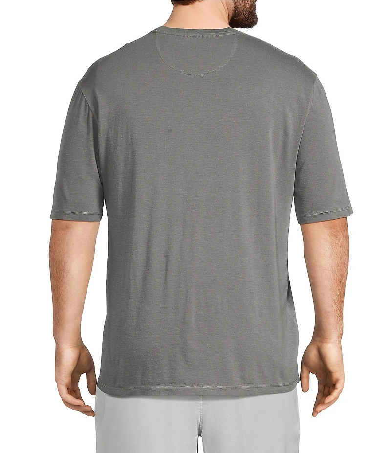 Johnnie-O Big & Tall Dale 2.0 Solid Short Sleeve T-Shirt