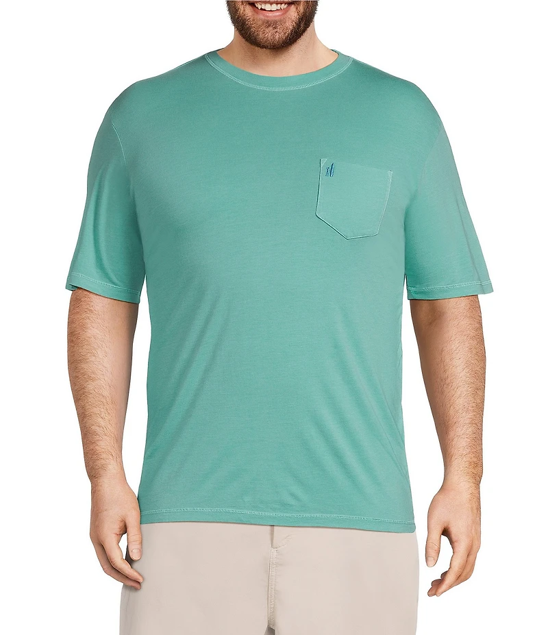 Johnnie-O Big & Tall Dale 2.0 Solid Short Sleeve T-Shirt