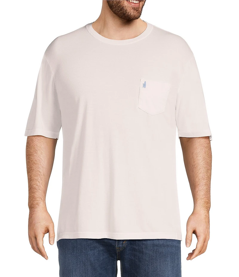 Johnnie-O Big & Tall Dale 2.0 Solid Short Sleeve T-Shirt