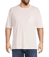 Johnnie-O Big & Tall Dale 2.0 Solid Short Sleeve T-Shirt