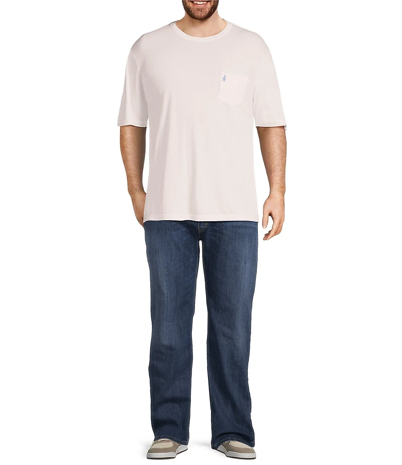 Johnnie-O Big & Tall Dale 2.0 Solid Short Sleeve T-Shirt