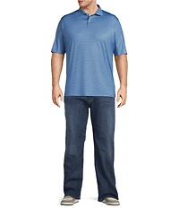 Johnnie-O Big & Tall Darts Performance Stretch Short Sleeve Polo Shirt