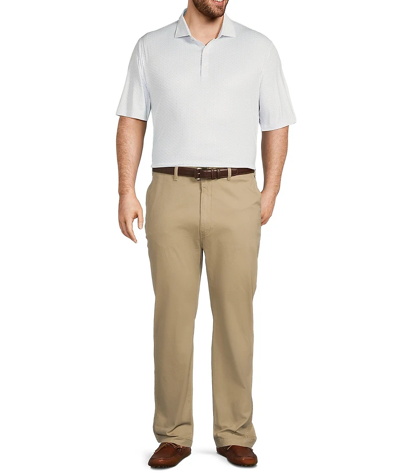 Johnnie-O Big & Tall Glidey Performance Stretch Short Sleeve Polo Shirt