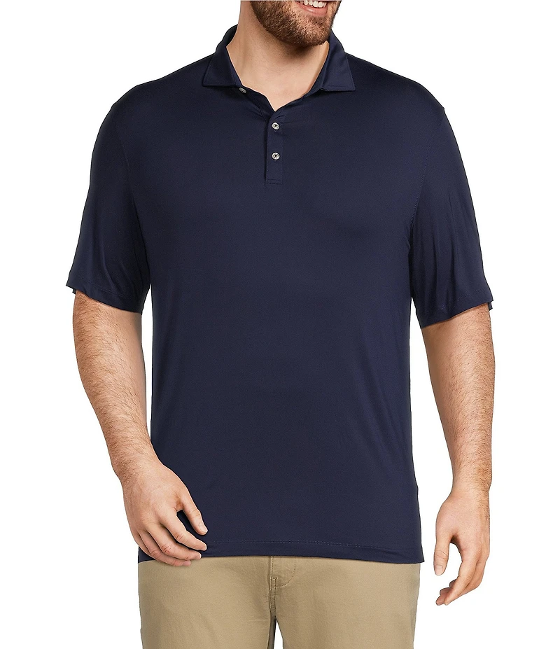 Johnnie-O Big & Tall Hurron Performance Stretch Short Sleeve Polo Shirt