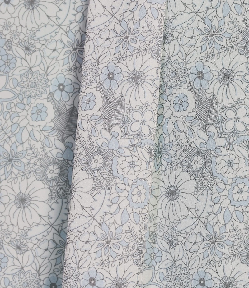 Johnnie-O Big & Tall Kayce Stretch Knit Short Sleeve Woven Shirt