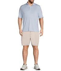 Johnnie-O Big & Tall Lyndonn Stripe Performance Stretch Short Sleeve Polo Shirt