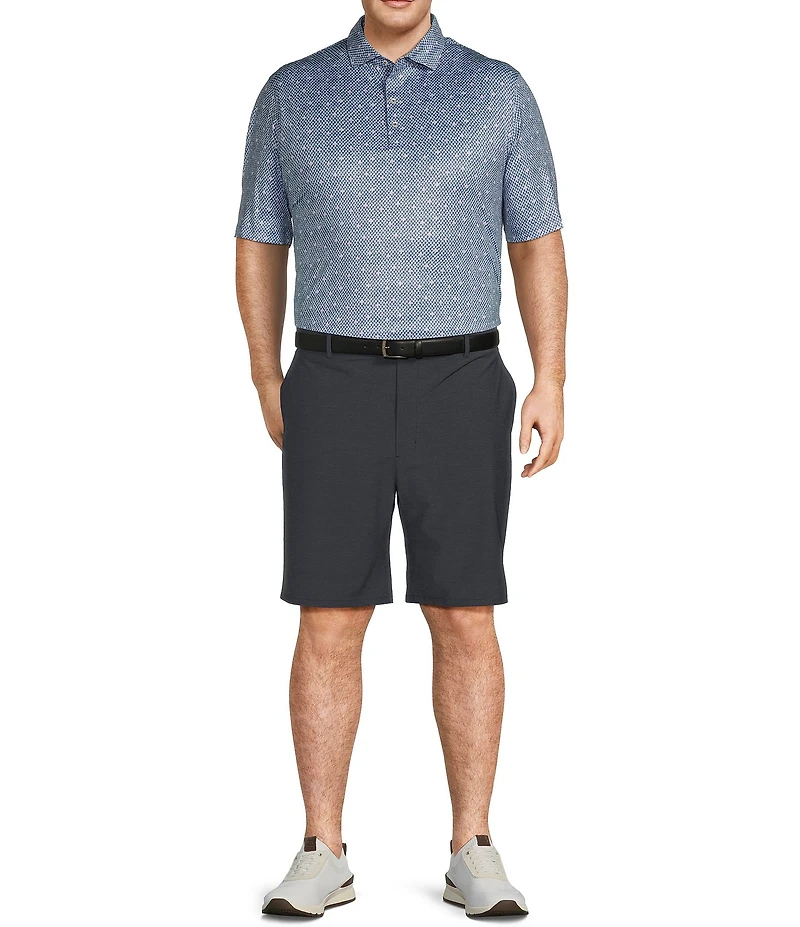 Johnnie-O Big & Tall Mulligan Performance Stretch 9#double; Inseam Shorts