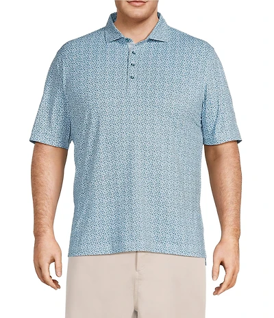 Johnnie-O Big & Tall Peelin Good Performance Short Sleeve Polo Shirt