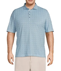 Johnnie-O Big & Tall Peelin Good Performance Short Sleeve Polo Shirt