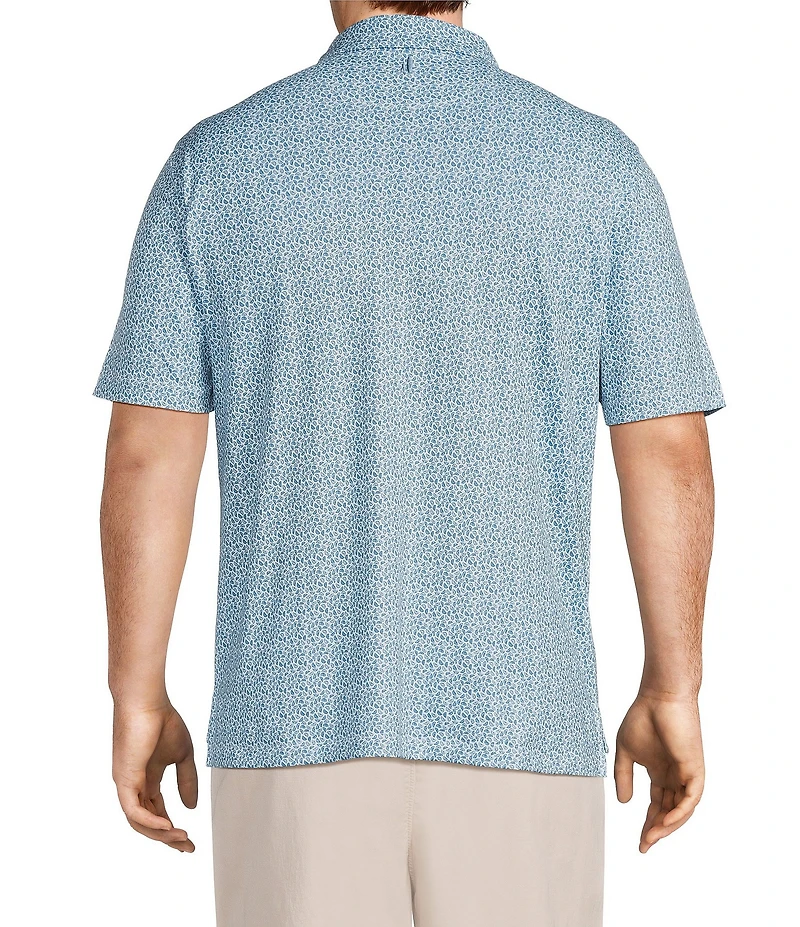 Johnnie-O Big & Tall Peelin Good Performance Short Sleeve Polo Shirt
