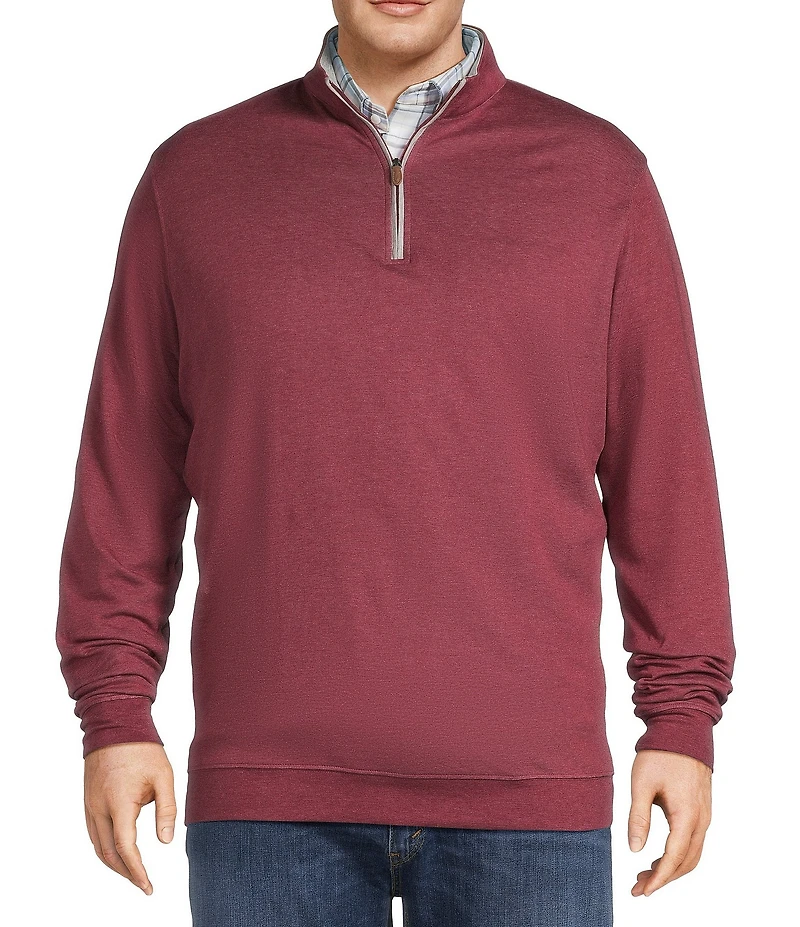 Johnnie-O Big & Tall Sully Quarter-Zip Pullover