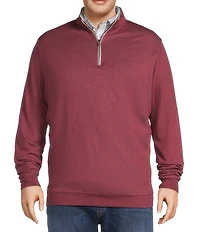 Johnnie-O Big & Tall Sully Quarter-Zip Pullover