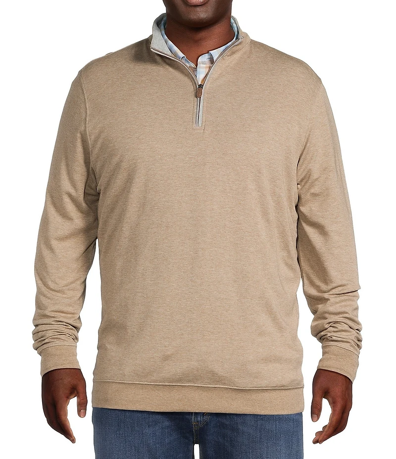 Johnnie-O Big & Tall Sully Quarter-Zip Pullover