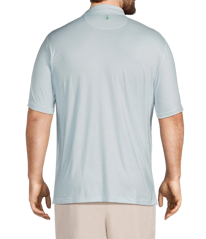 Johnnie-O Big & Tall Tee Party Short Sleeve Performance Polo Shirt
