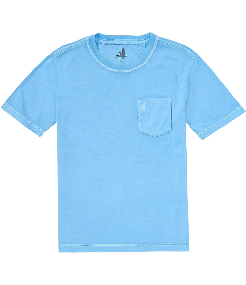 Johnnie-O Big Boys Dale Pocket Crew Neck Short Sleeve T-Shirt