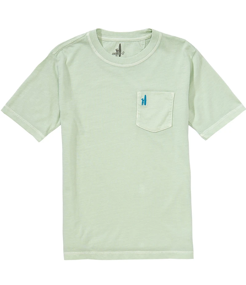 Johnnie-O Big Boys Dale Pocket Crew Neck Short Sleeve T-Shirt