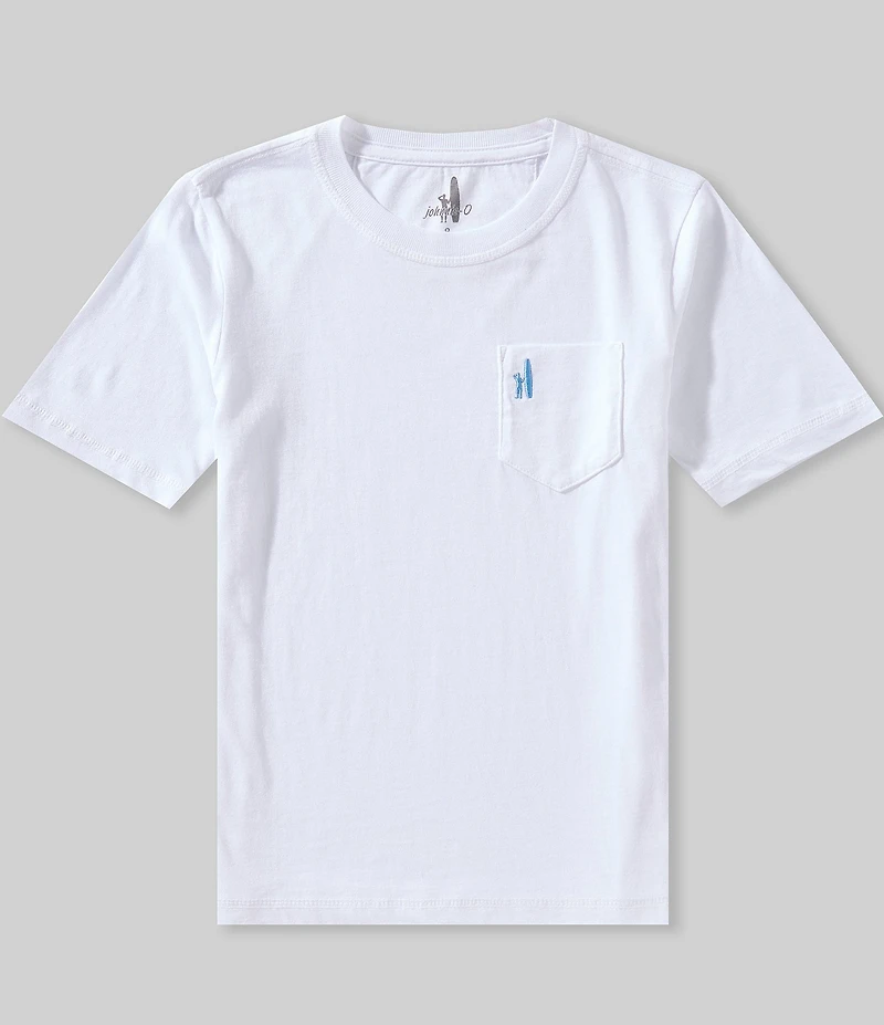 Johnnie-O Big Boys Dale Pocket Crew Neck Short Sleeve T-Shirt