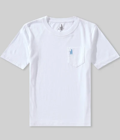 Johnnie-O Big Boys Dale Pocket Crew Neck Short Sleeve T-Shirt