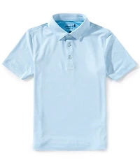 Johnnie-O Big Boys Lyndonn Stripe Synthetic Performance Polo